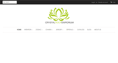 Desktop Screenshot of crystalrockemporium.com