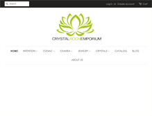 Tablet Screenshot of crystalrockemporium.com